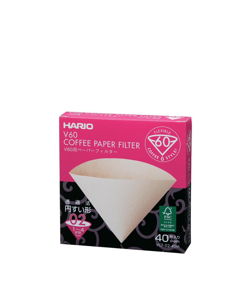 Hario V60 Filter Papers (40 Pack)